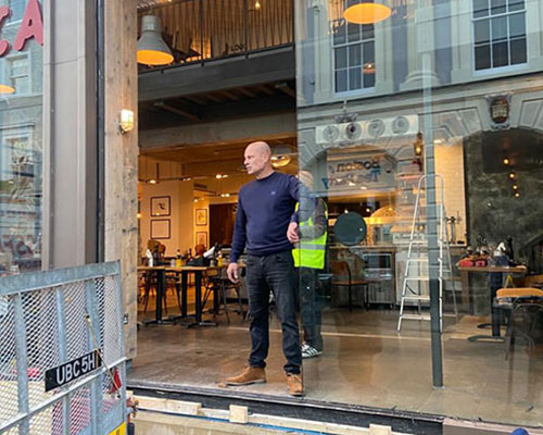 commercial glazier Exeter