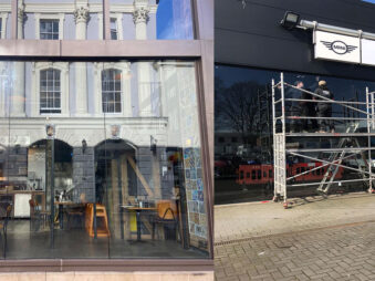 shop window repairs Exeter